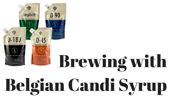 Brewing withBelgian Candi Syrup